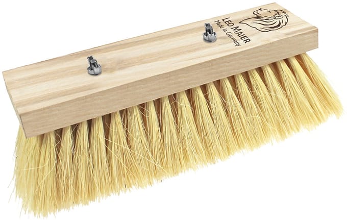 LEO MAIER borstschrobber teer, natuurlijk hout, 240 mm