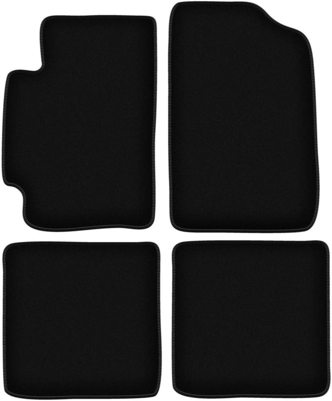 BASIC zwarte veloursmatten voor: Lexus GS I sedan (1991-1997)