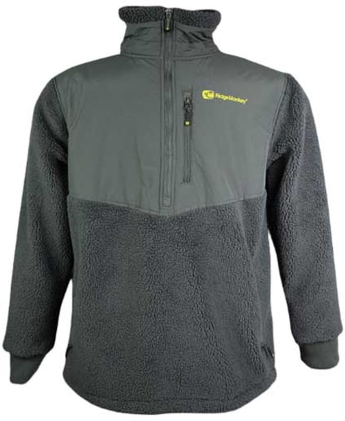 Ridgemonkey Apearel Thermapro Sherpa Fleece Grijs L Man