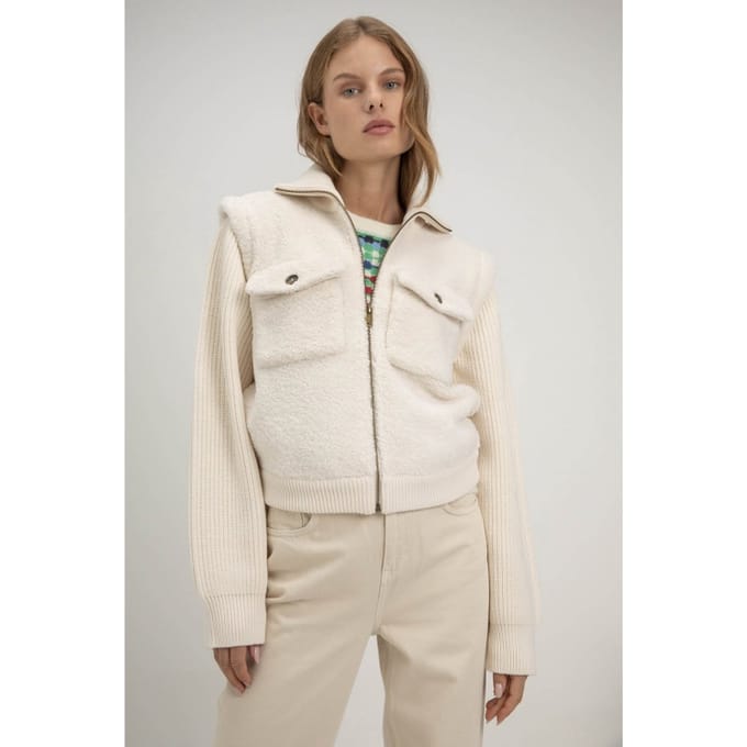 Josephine & Co Sev Jacket Off White Maat: 44 | Korte Jassen Outlet | Dames | Wit