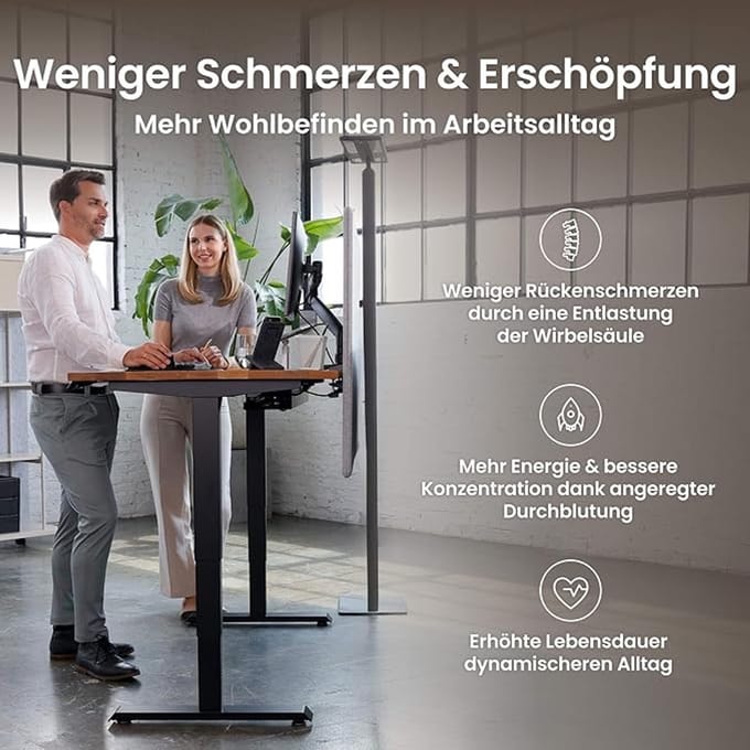 Luxe Bureau – 180x80 cm – Industrohome