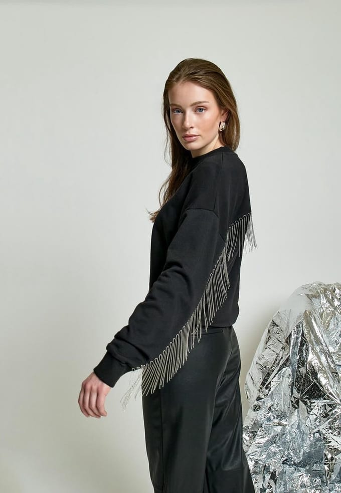Minus Elysia Sweat Black
