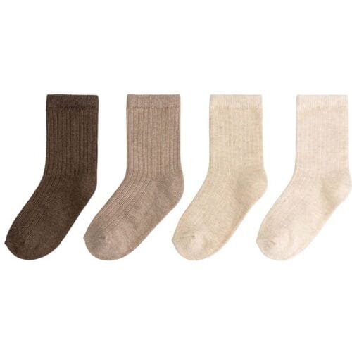 Prénatal sokken 4 paar Light Brown Melange 23/25 heren