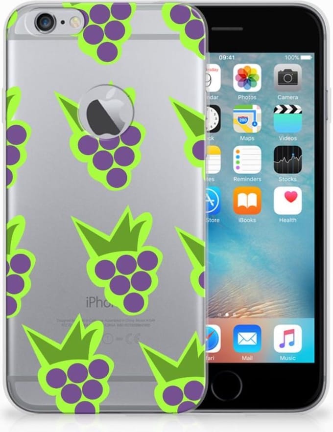Apple iPhone 6 Plus | 6s Plus Siliconen Case Druiven