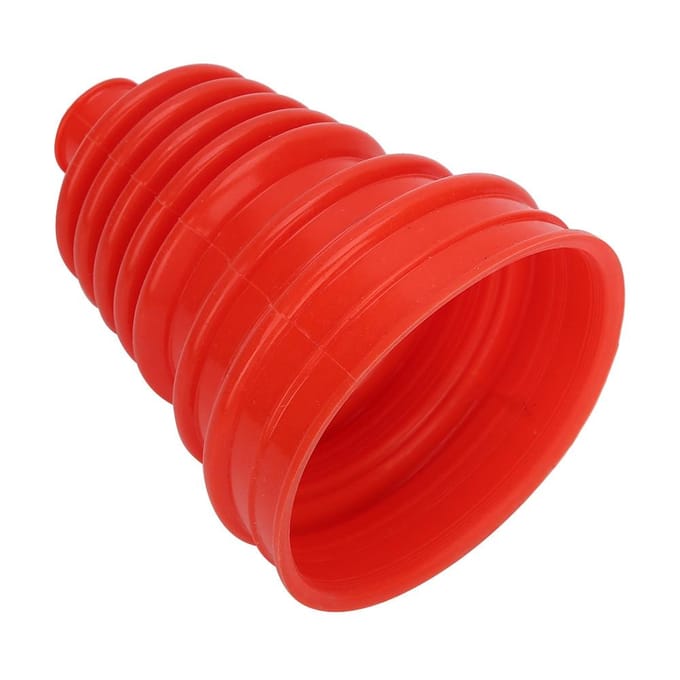 Kit de serrage rond universel en silicone pour soufflet de cardan et tête sphérique - Rouge rouge