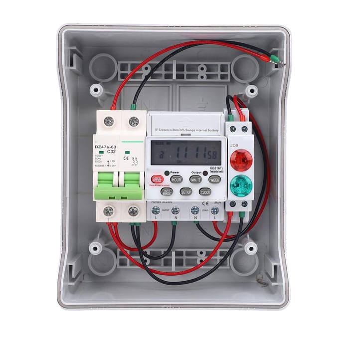 Buiten Waterdichte Verdeelkast Programmeerbare Timing Elektrische Kast voor Straatverlichting Water