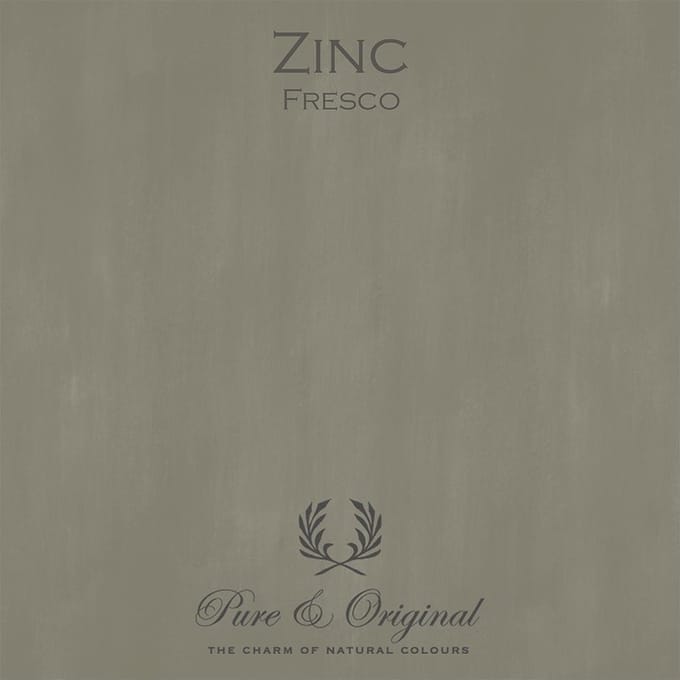 Pure & Original Fresco Kalkverf Zinc 1 L