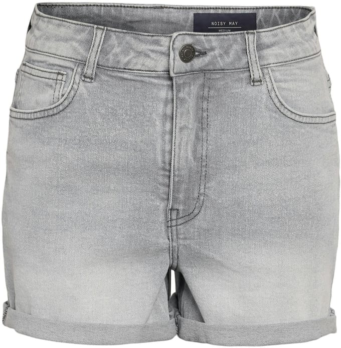 High waist korte jeans met omslag model 'MONI'