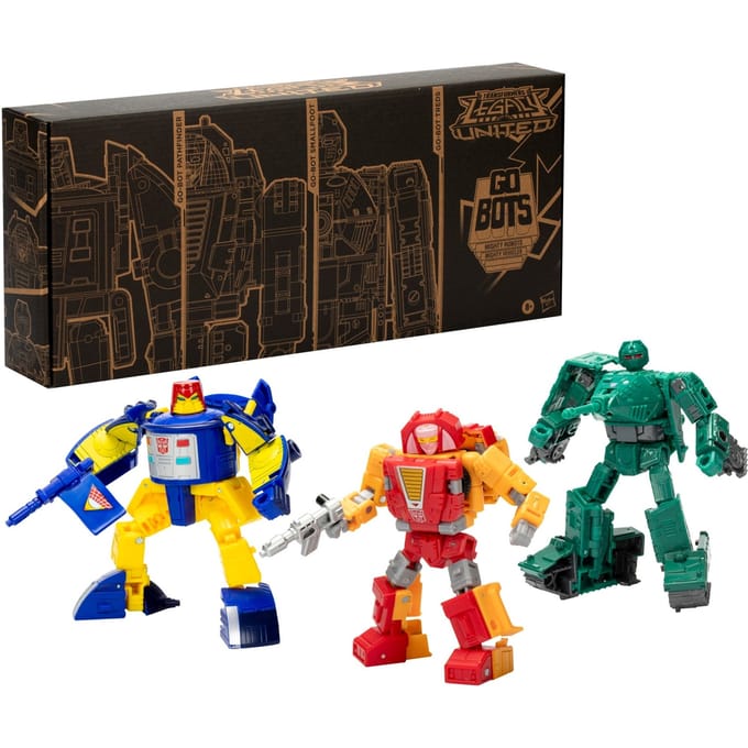 Hasbro Transformers Legacy United Deluxe Class Action Figure 3-Pack Go-Bot Guardians 14 cm Action Figuur