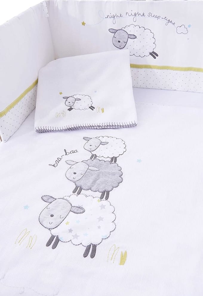 East Coast Babyslaapzak Schaap Wit