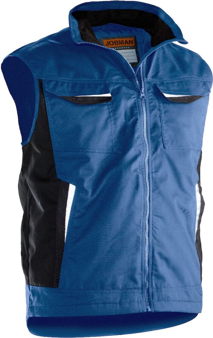 Jobman 7517 Service Vest Lined 65751720 - Hemelsblauw - S