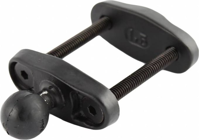 Vierkante Paal Klem Basis voor Palen tot 1,5" Breed - B Maat RAM-B-247U-15