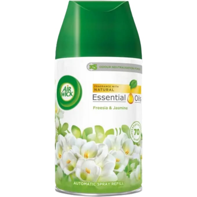 Airwick Freesia & Jasmine Freshmatic Refill Spray – 250ml