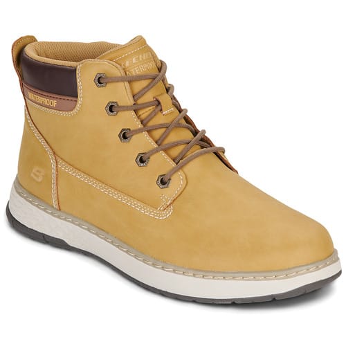 Skechers Garlan Deno Veterschoenen geel - Maat 43