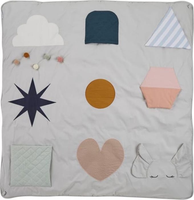 Liewood - Activiteiten speelkleed Maud - 120 x 120 cm - Speelkleed