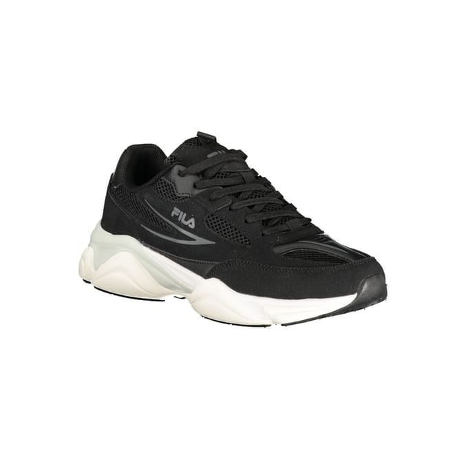 Fila Zwarte Polyurethaan Heren Sneakers