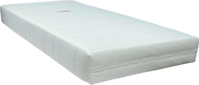 Slaaploods.nl Ramona - Pocketvering Matras - Comfortschuim Afdeklaag - 90x190 cm - Medium