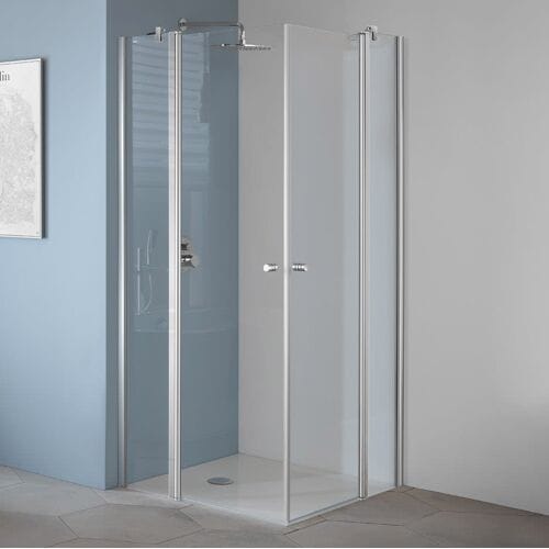 Koralle TwiggyPlus swing door with fixed element 90 x 185 cm VZ11509018AA1