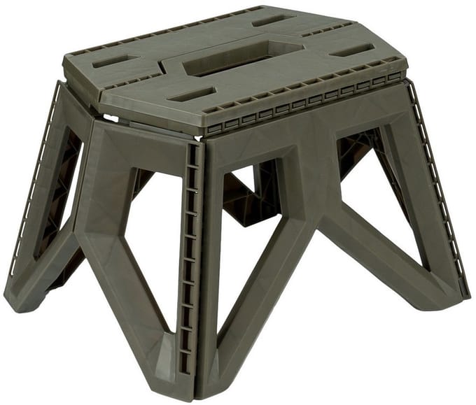 Opvouwbare outdoor kruk klein Groen