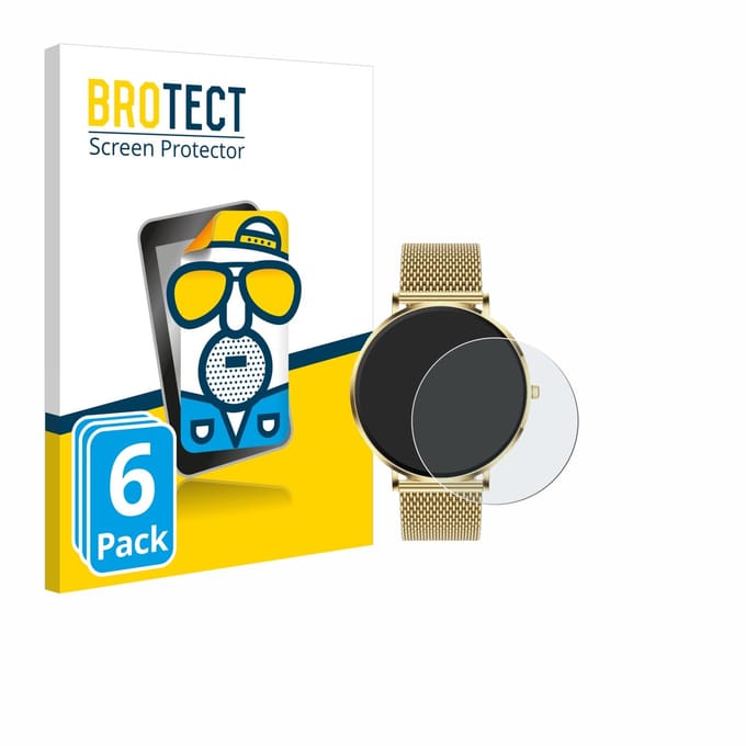 BROTECT - Screenprotector voor Mivora Eleganza PRO 1.32" - Folie Beschermfolie matte 6 Stuks