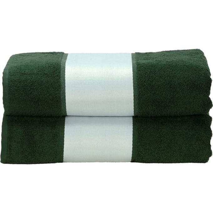 ARTG Me Sublimatie Grote Handdoek (Donkergroen)