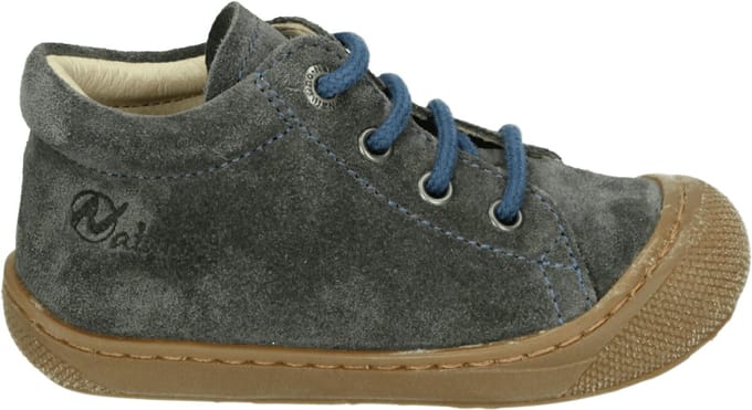 Naturino - COCOON SUEDE - Half-hoog - Kleur: Grijs - Maat: 23