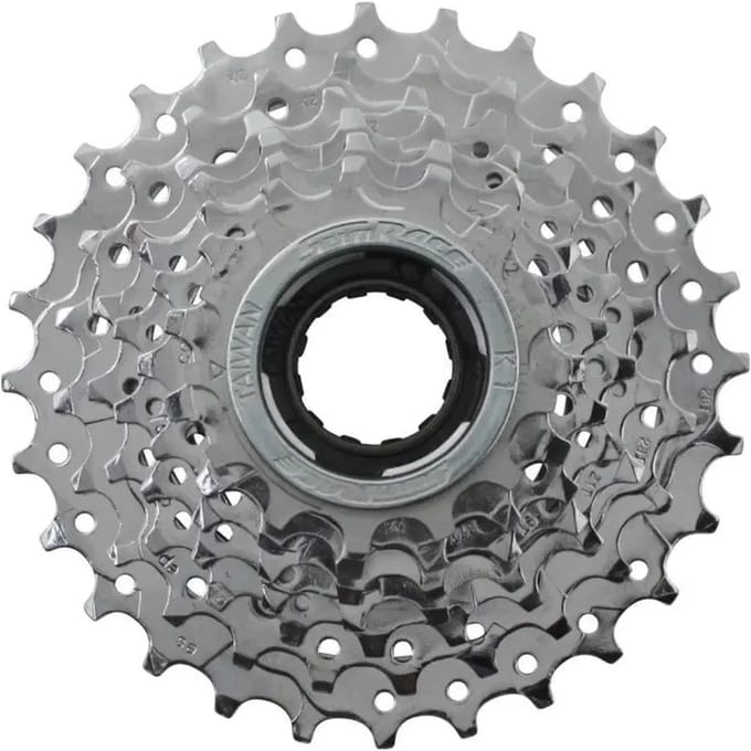 Freewheel 7-speed Sunrace 13-28T - Chroom