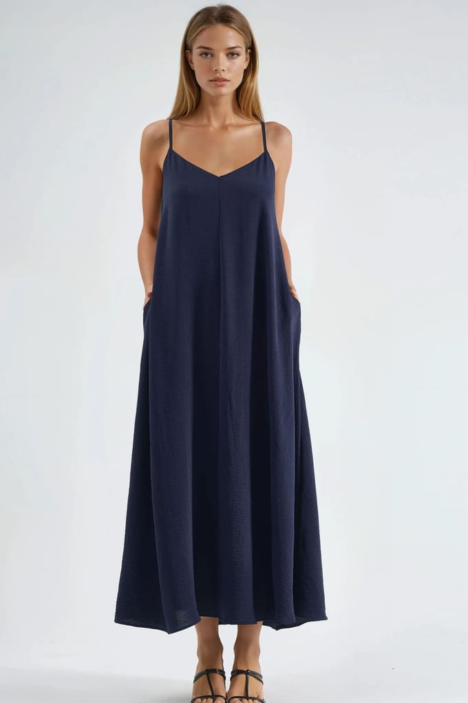A-Form Maxi-jurk