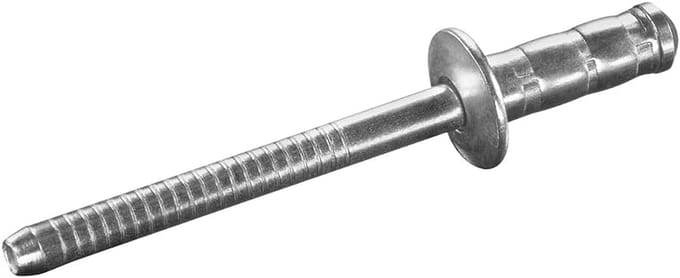 Blindklinknagels - Klinknagels - Bevestigen van materialen - Multi-Grip - 4 x 15 mm - Zilverkleurig