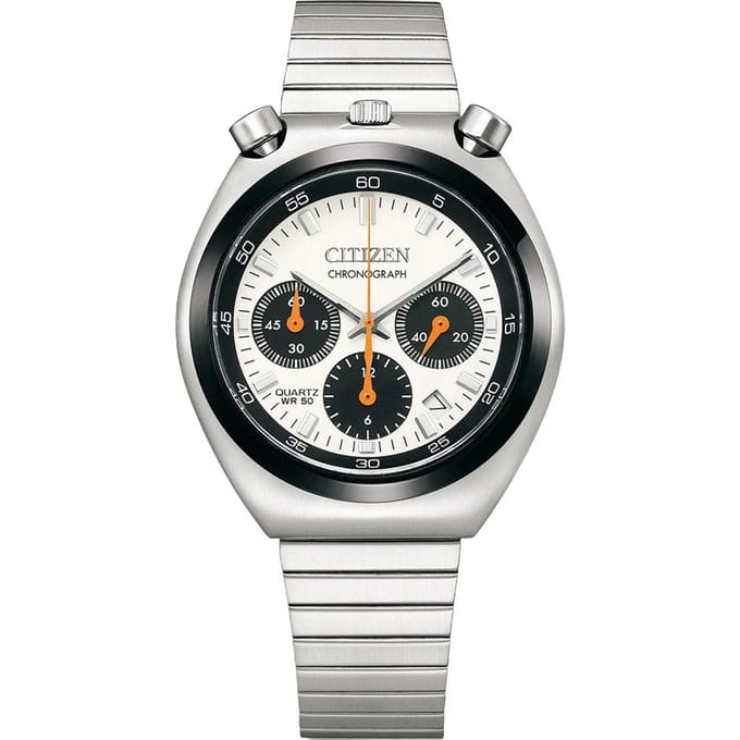 Citizen Bullhead Challenge Timer Heren Horloge Zilverkleurig AN3660-81A