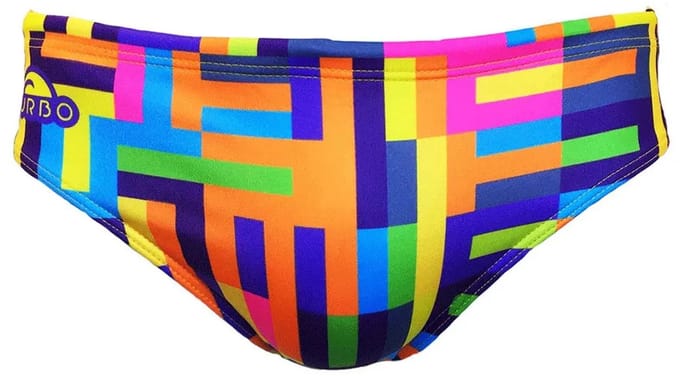 Turbo Labyrinth Zwemslip Veelkleurig 5XL Man