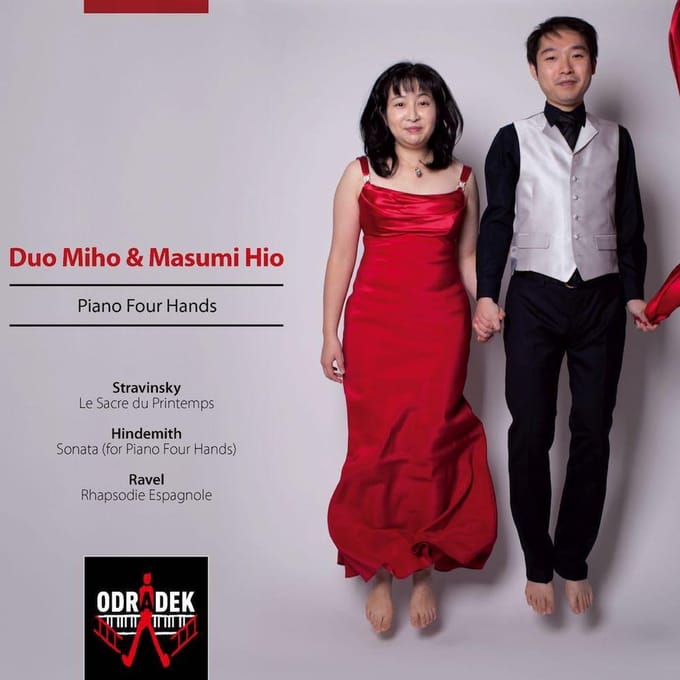 Piano For Four Hands:rite Of Spring/sonata/rhapsod