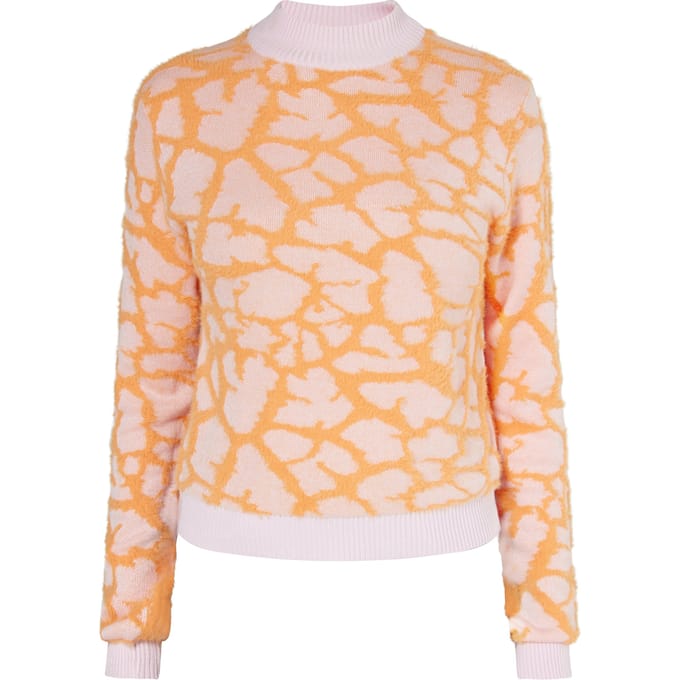 Mymo Jumper Dames oranje roze