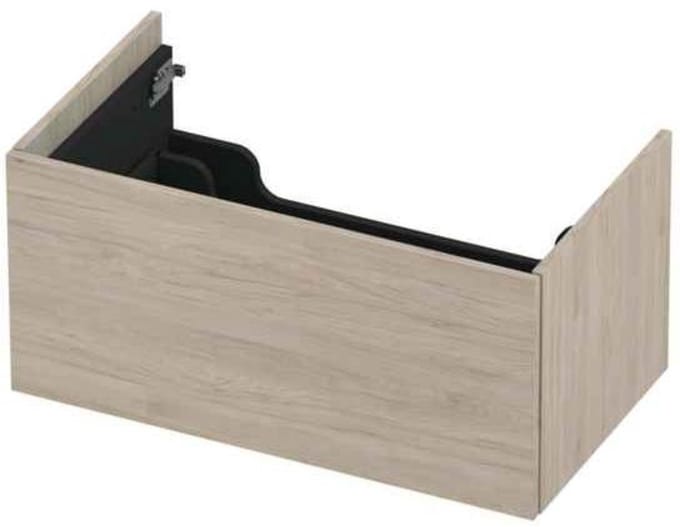 INK - Onderkast 1 Lade Push 2 Open Bestaande Uit - 800x450x376 Mm - Ivoor Eiken