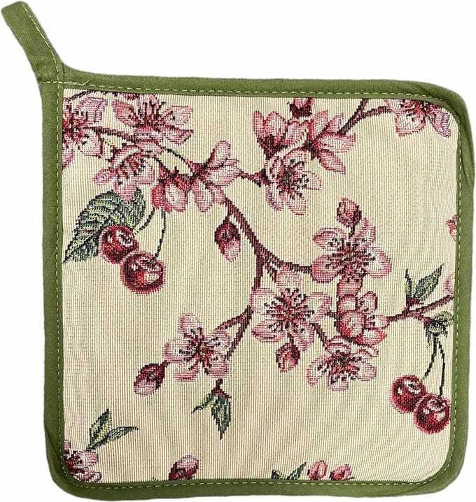 Pannenlap - luxe gobelin - Cherry - Kersen
