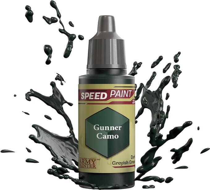 The Army Painter acrylverf Gunner Camo - Speedpaint miniaturenverf 18ml.