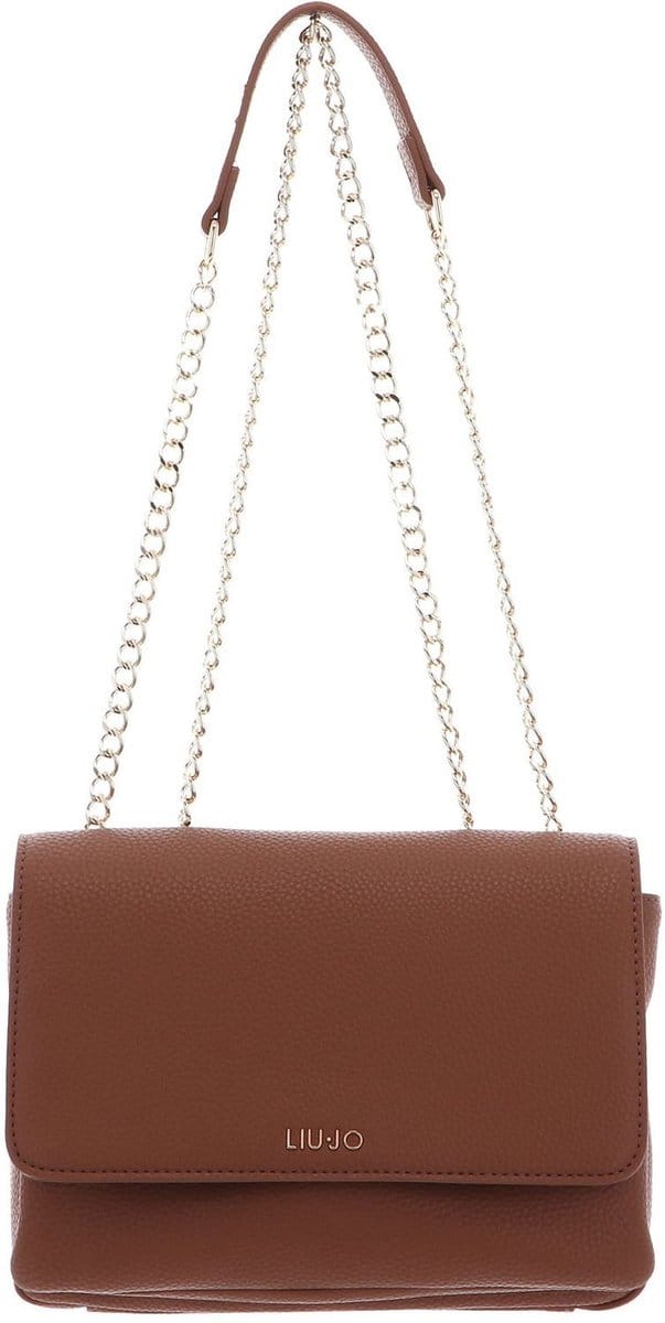 LIU JO Handtas Schoudertas Caliwen Small Handbag Bronze Caramel Terracotta