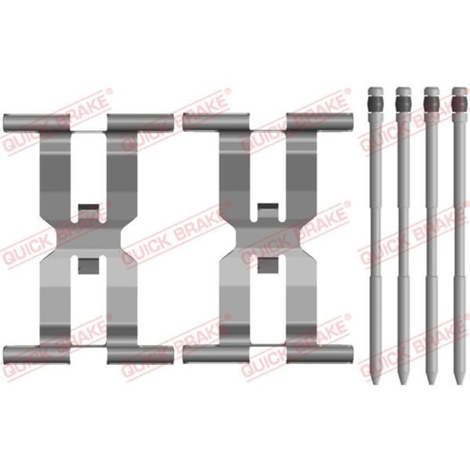 Montageset, remblokken QUICK BRAKE 109-0143