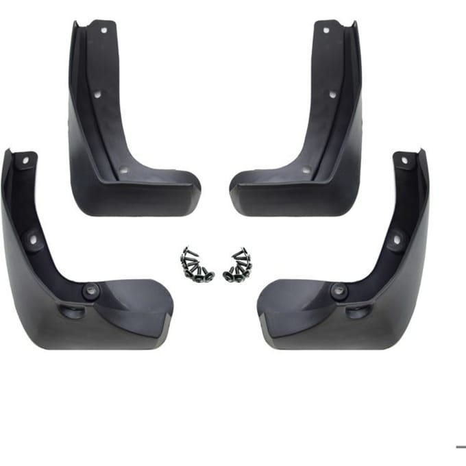 Bavettes garde-boue - NORM - Honda CR-V 2017-2022 - 4 pièces - Résistantes - Ajustement parfait noir
