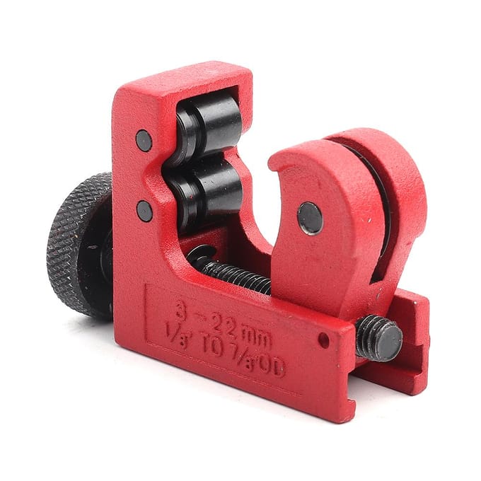 Mini scie coupante Coupe-tube Durable Métal Coupe-flèche d'arc 3‑22mm Diamètre de coupe black