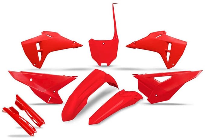 Ufo Honda Crf 250r 2025 Hokit127 Plastic Set Rood