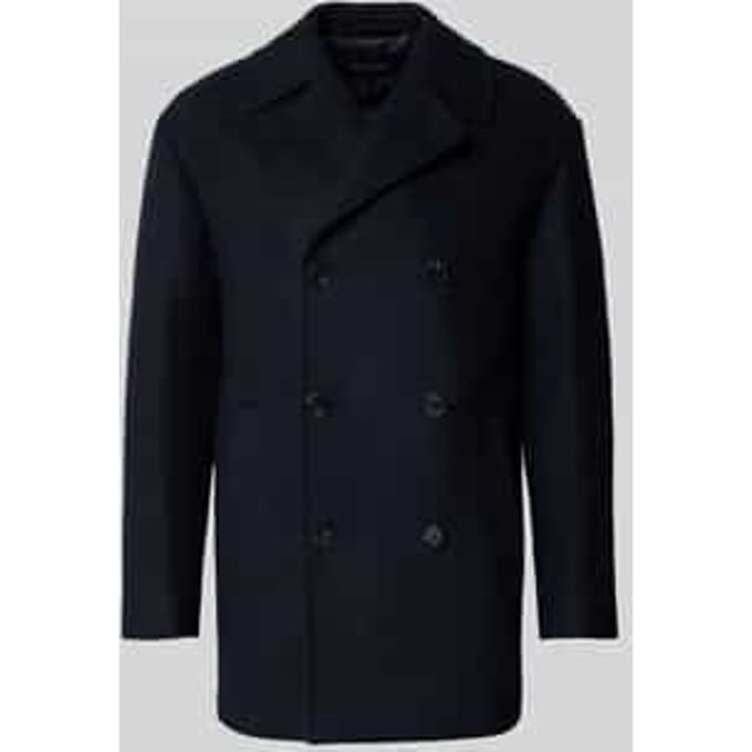 Lange jas van wolmix, model 'BURNLEY'