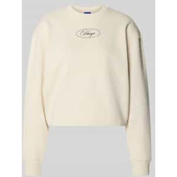 regular fit sweatshirt van puur katoen model 'DAMASWEE_B_1'