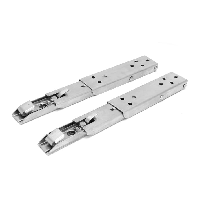 2 stuks Opvouwbare Plankdrager RVS Wandmontage Veerbelaste Steunrek