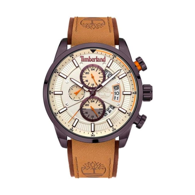 Timberland TDWGF2102604 Heren Horloge 45mm 5 ATM