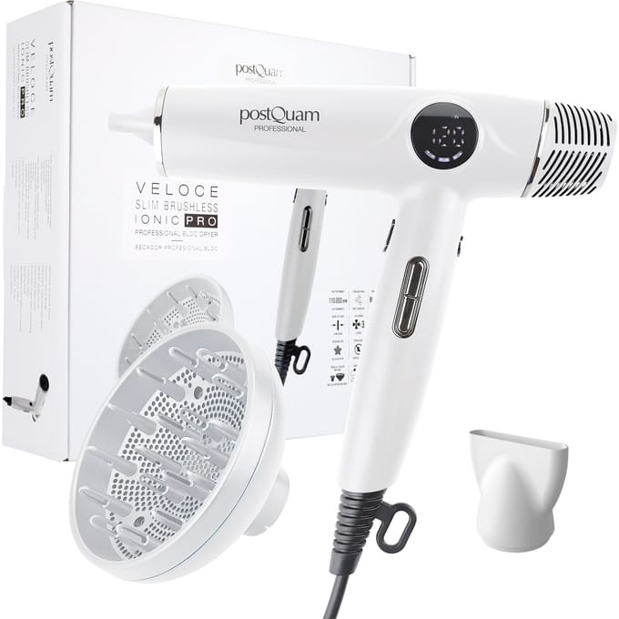 POSTQUAM ELECTRICAL ITEMS VELOCE SLIM BLDC IONIC PRO PROFESSIONAL HAIR DRYER 110,000 RPM