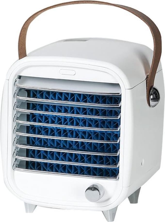 Aircooler Ventilator Staand - Tafelventilator - Bureau Luchtkoeler - Met Gratis ijsdoos