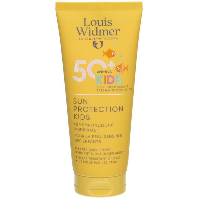 Louis Widmer Sun Protection Kids SPF50+ | Zonder Parfum 100 Zonnecrème