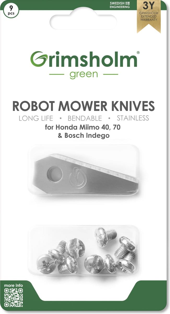 Grimsholm - Messen voor Bosch Indego & Honda Miimo - 9 stuks
