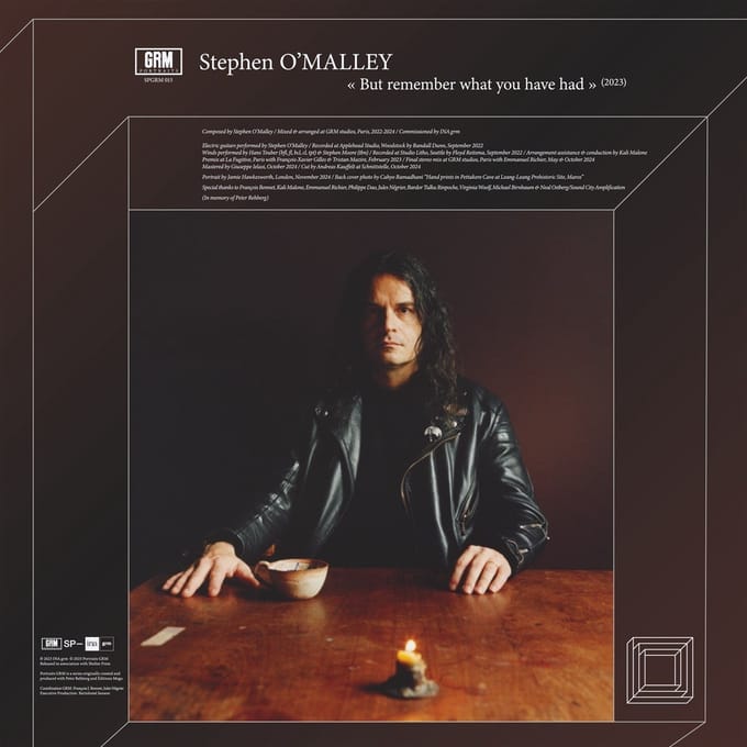 Stephen O'Malley - But Remember What You Have Said (CD)